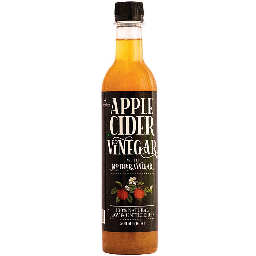 Apple Cider Vinegar with Mother Vinegar- (Pack of 2- 500 ml bottles)