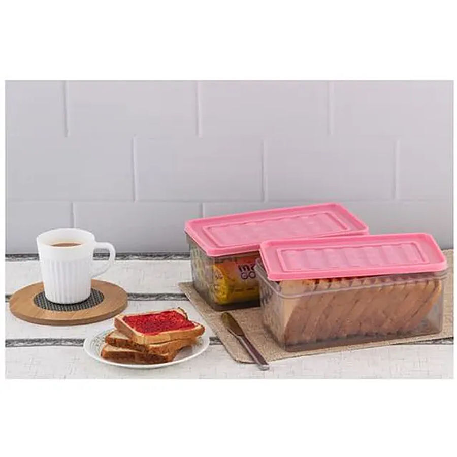 1pc Freezer Safe, Airtight, Bpa-Free Bread Storage Box & Toast