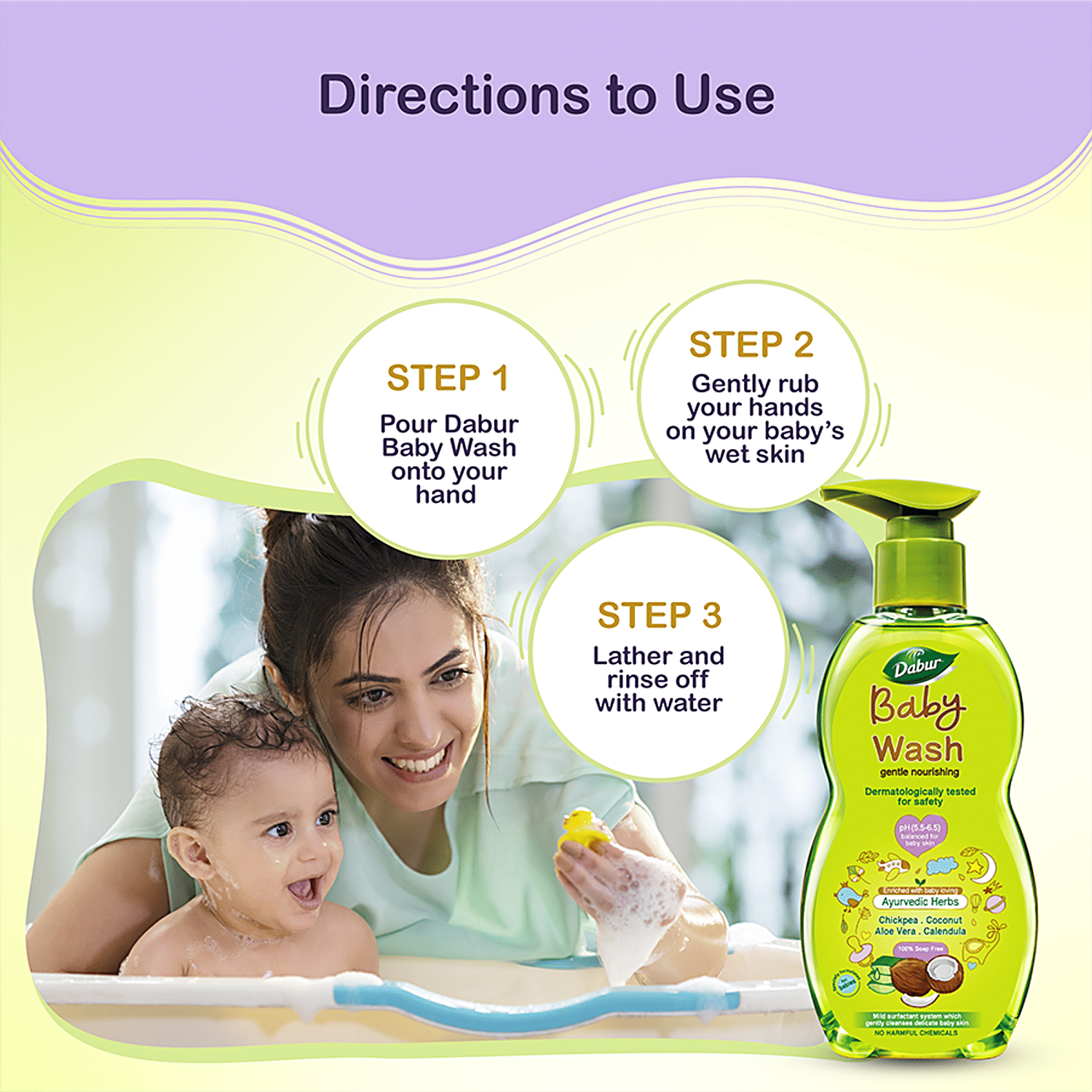 dabur baby wash