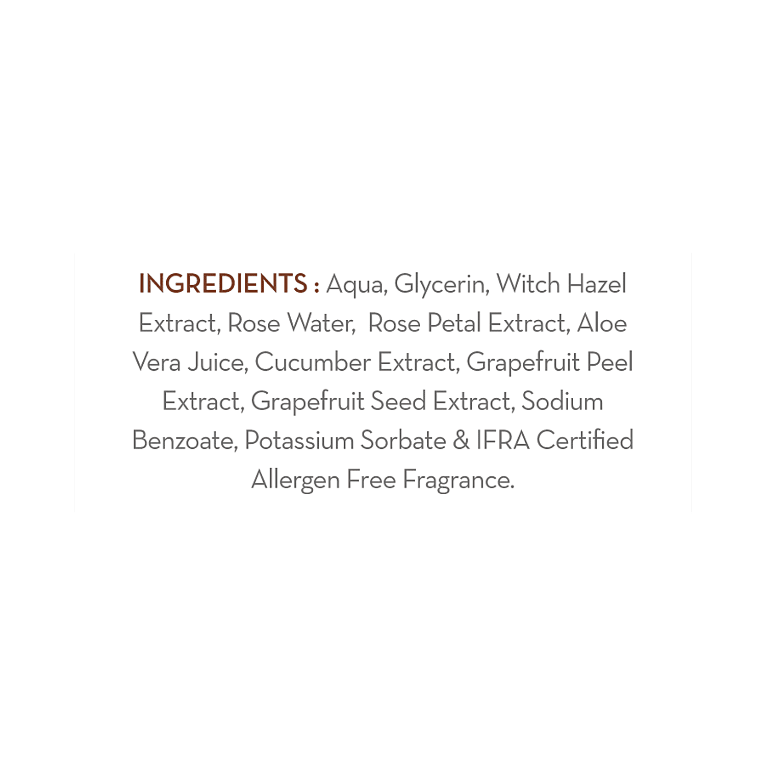 mamaearth rose water toner