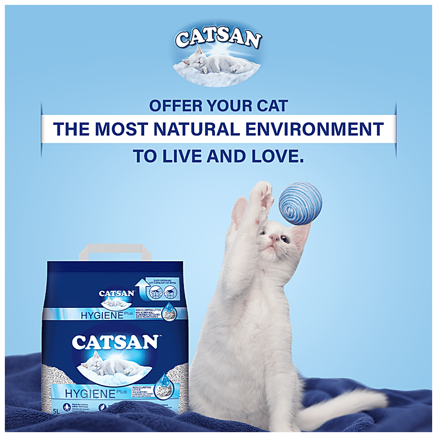 Catsan Hygiene Non Clumping Cat Litter 2 Packs 2 x 20L 