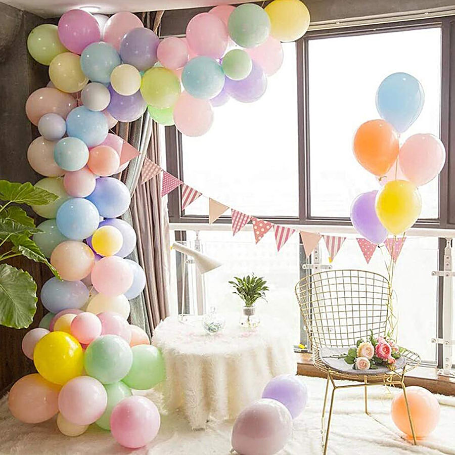 Buy Hankley Premium Pastel Coloured Balloons With Strings - For Birthday,  Decorations Online at Best Price of Rs 169 - bigbasket