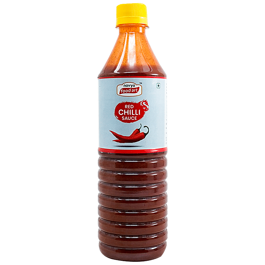 NAVYA FOOD ART Red Chilli Sauce, 700 g