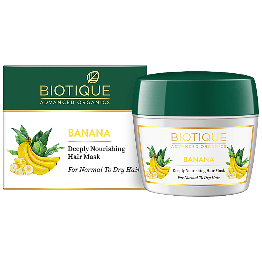 Buy BIOTIQUE Banana Deeply Nourishing Hair Mask Online at Best Price of Rs   - bigbasket