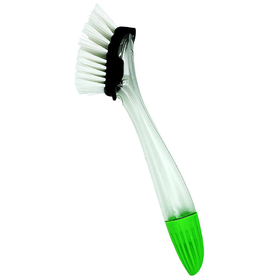 Dishmatic Fillable Dish Wand Brush with Handle for Dishwashing | Soap  Dispensing Steel Scrubber for Utensils | Fillable and Refillable  Dishwashing