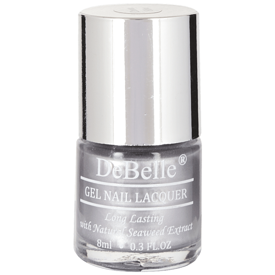 Buy DeBelle Gel Nail Lacquer - Metallic Silver Nail Polish Online at Best  Price of Rs 315 - bigbasket