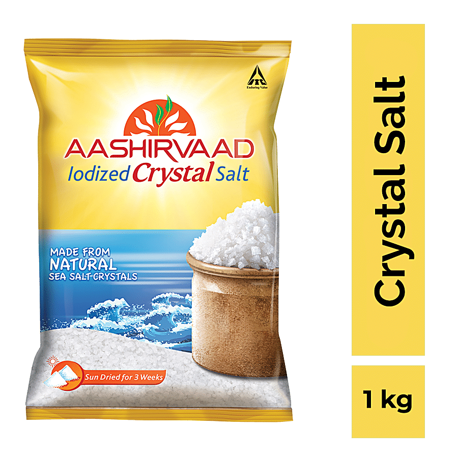Buy Aashirvaad Iodized Crystal Salt Online at Best Price of Rs  -  bigbasket