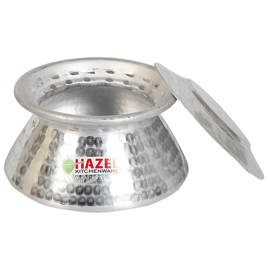 Buy HAZEL Aluminium Hammered Finish Kadhai Handi - 950 ml, Silver Online at  Best Price of Rs 399 - bigbasket