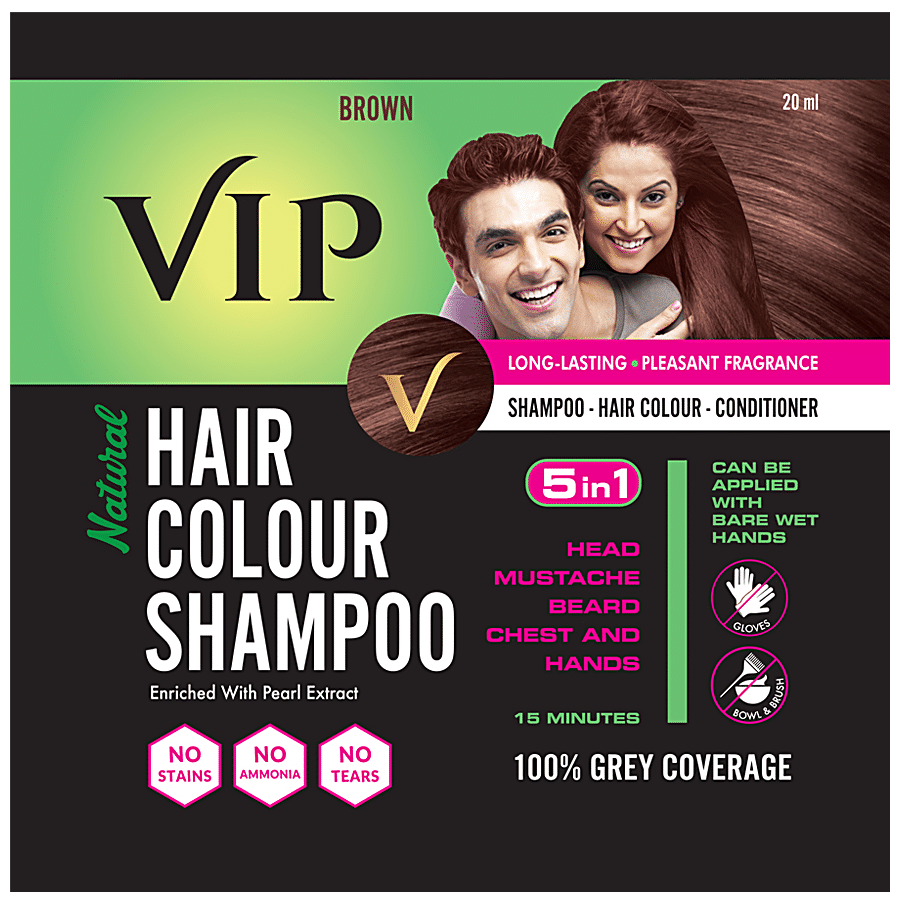 Buy Vip Hair Colour Shampoo Online at Best Price of Rs 51 - bigbasket