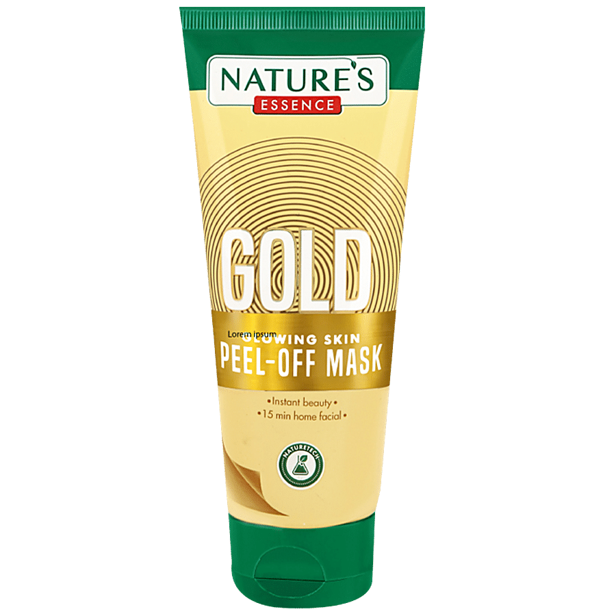 Buy Natures Essence Gold Glowing Skin Peel-Off Mask Online at Best Price of Rs 71.25