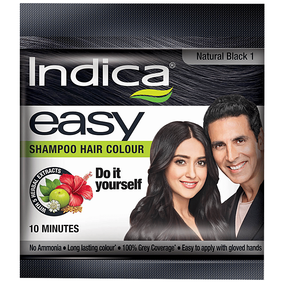 Buy Indica Easy Mini Shampoo Hair Color Online at Best Price of Rs 30 -  bigbasket