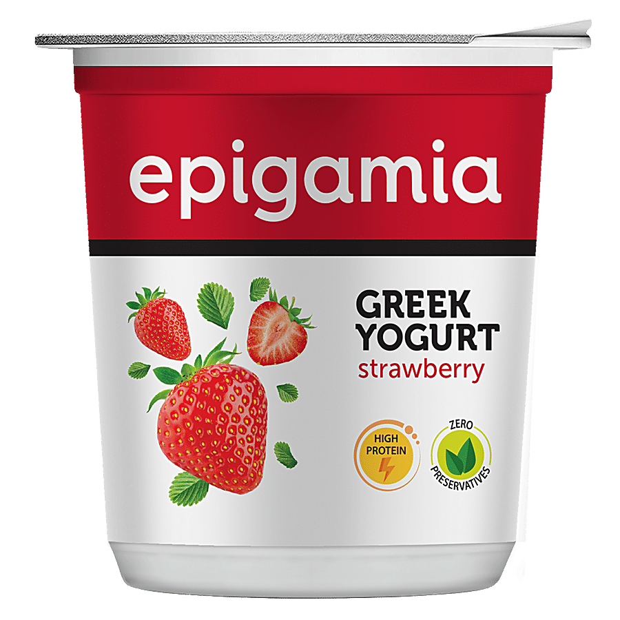 Buy Epigamia Greek Yogurt Strawberry Online At Best Price Of Rs 200 Bigbasket