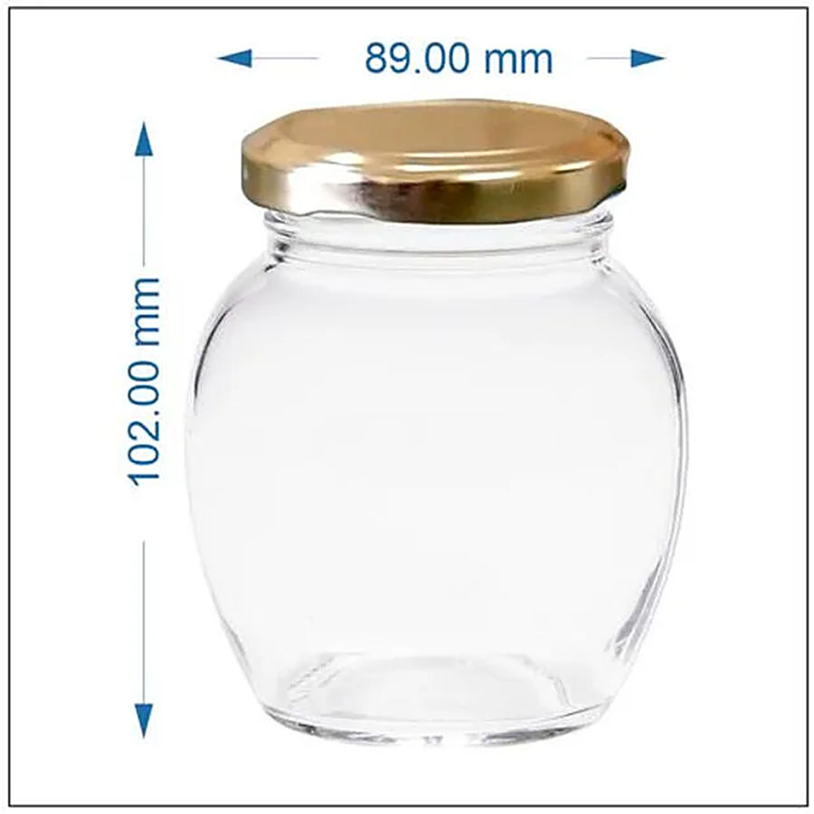 Buy Yera Glass Jar With Printed Lid - Easy To Clean, Leak Proof, Small  Online at Best Price of Rs 115 - bigbasket