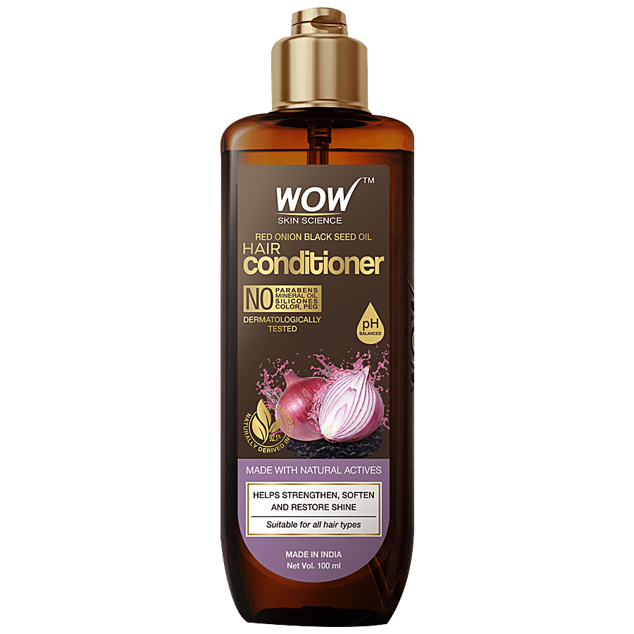 Buy Wow Skin Science Red Onion Black Seed Oil Hair Conditioner -  Strengthen, Soften & Restore Shine Online at Best Price of Rs  -  bigbasket