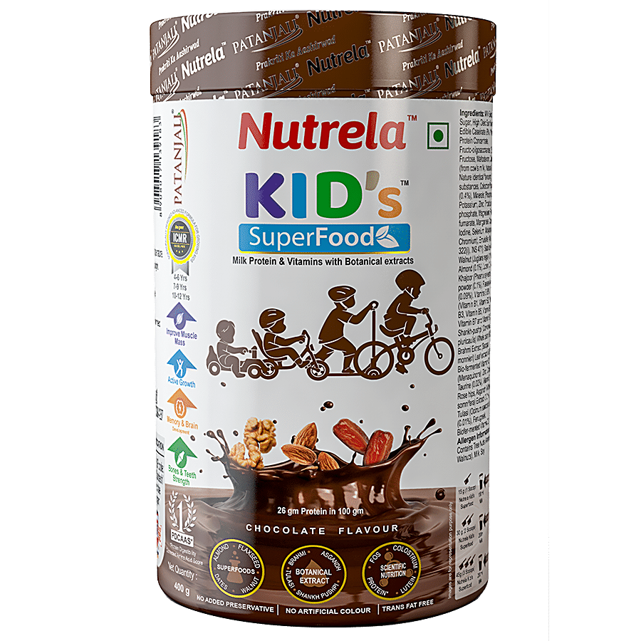 Buy Patanjali Nutrela Kids' Superfood - Milk Proteins, Vitamins