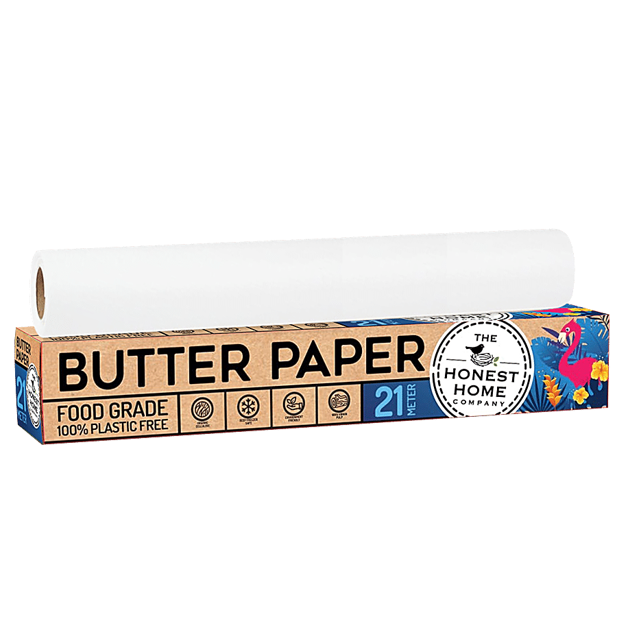 Buy THE HONEST HOME COMPANY Butter Paper - 21 M Online at Best Price of Rs  235 - bigbasket