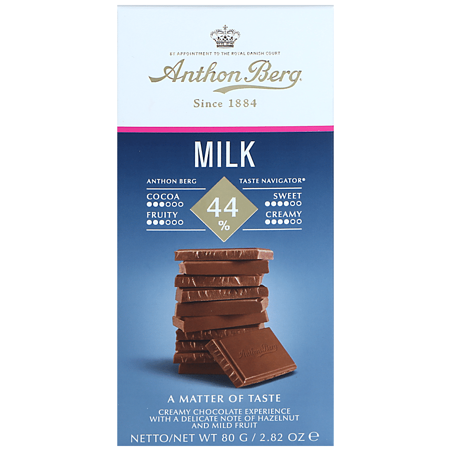Buy Anthon Berg Milk Chocolate - With Hazelnuts & Mild Fruit