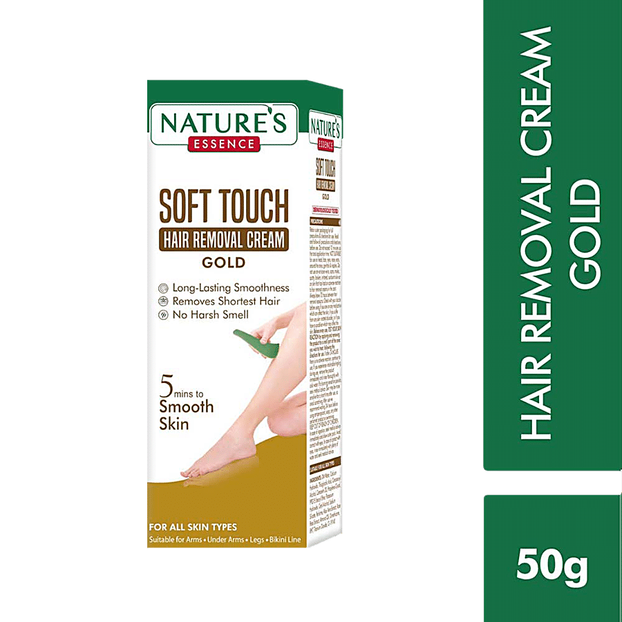 Buy Natures Essence Soft Touch Hair Removal Cream - Gold Online at Best  Price of Rs 72 - bigbasket
