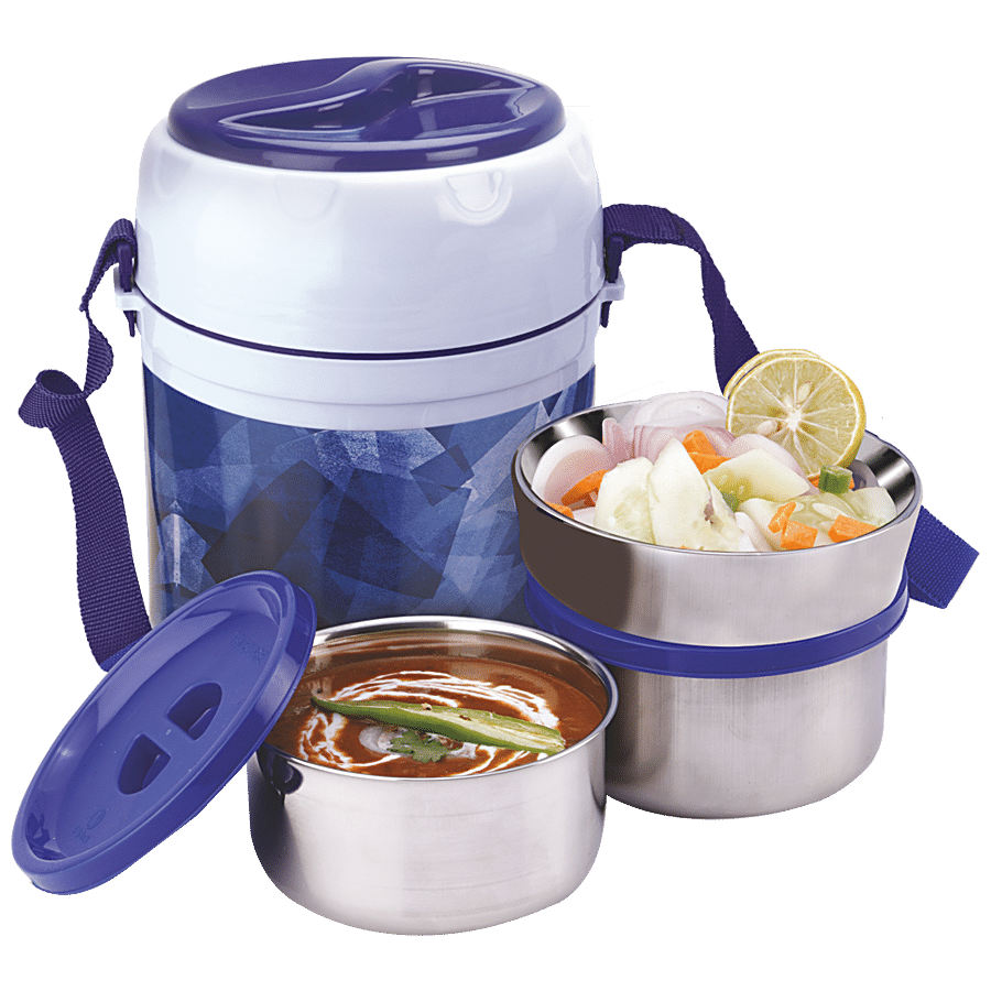 Buy Trueware Office Plus Insulated Lunch Box Set - Air Tight, Leak Proof  Online at Best Price of Rs 575 - bigbasket