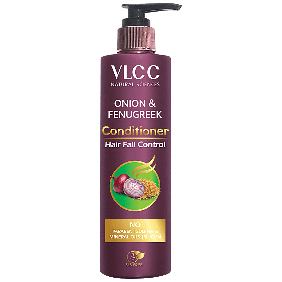 Buy VLCC Onion & Fenugreek Conditioner - Provides Hair Fall Control Online  at Best Price of Rs 299 - bigbasket