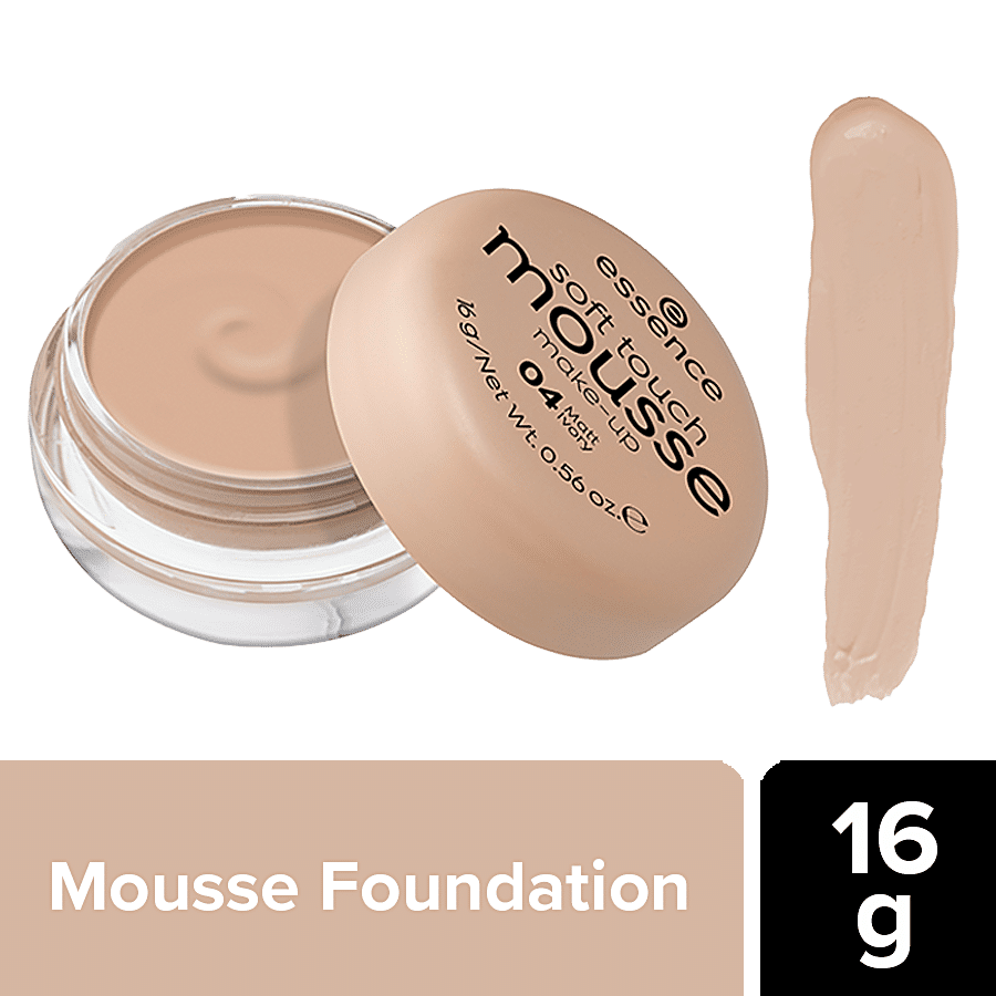 Maquillaje en Mousse - Soft Touch - 02 Matt Beige - Essence