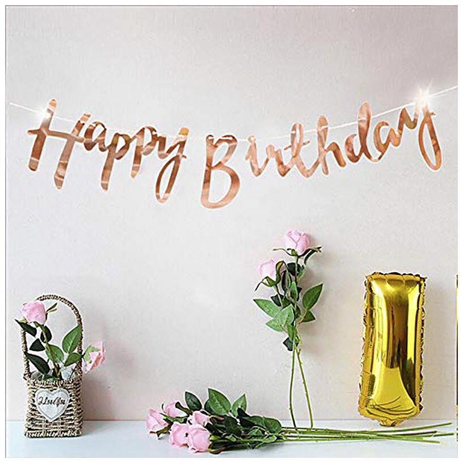 Paper Large Pastel Birthday Banner at Rs 50/piece in Delhi