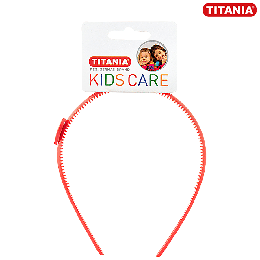 Buy Titania Headband/Hair Band - Plastic, Heart Design, Lightweight, Red,  DP100215 Online at Best Price of Rs 279 - bigbasket