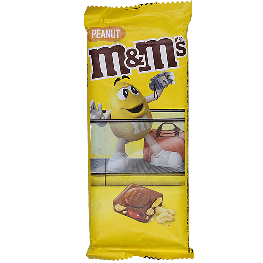 Buy M&Ms Peanut Chocolate Bar - Crispy, Crunchy, Rich Taste Online at Best  Price of Rs 595 - bigbasket