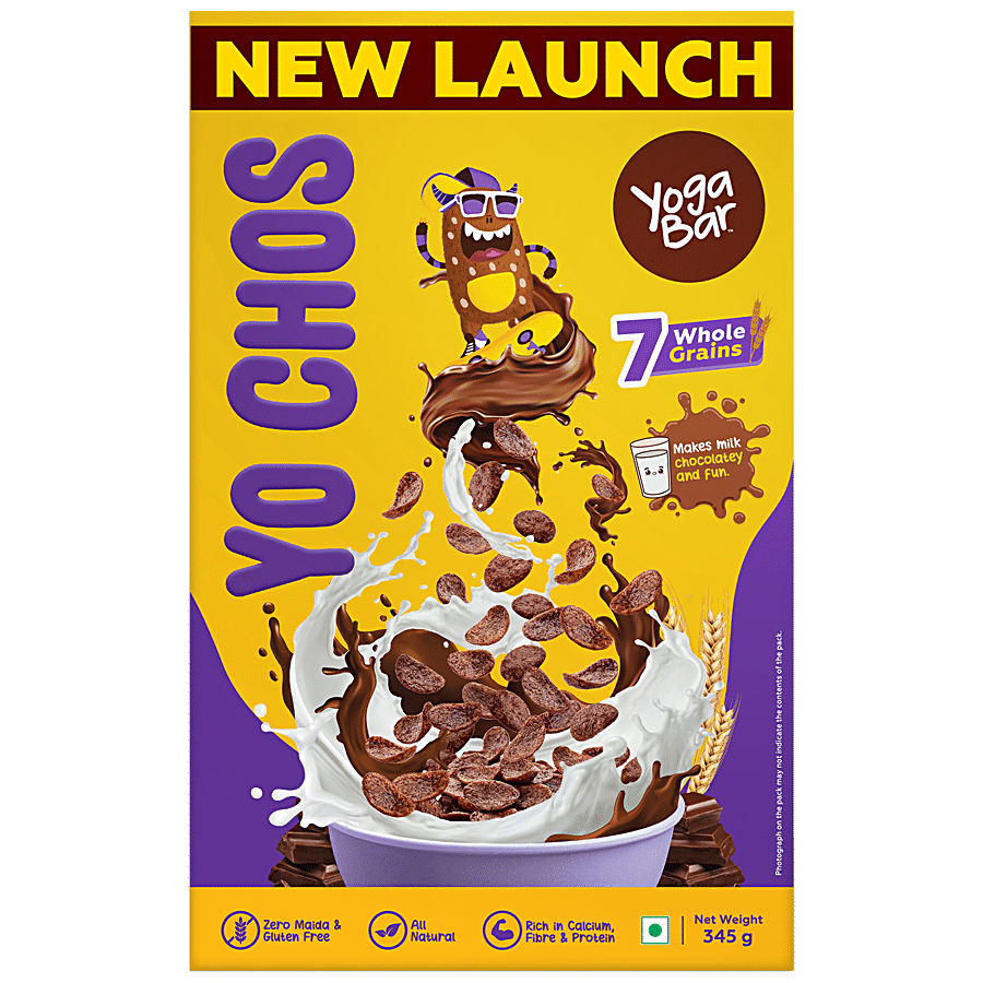 Buy Yoga Bar Yo Chos Choco Cereal - No Maida, Rich In Protein, Gluten Free,  Healthy Breakfast Online at Best Price of Rs 10 - bigbasket