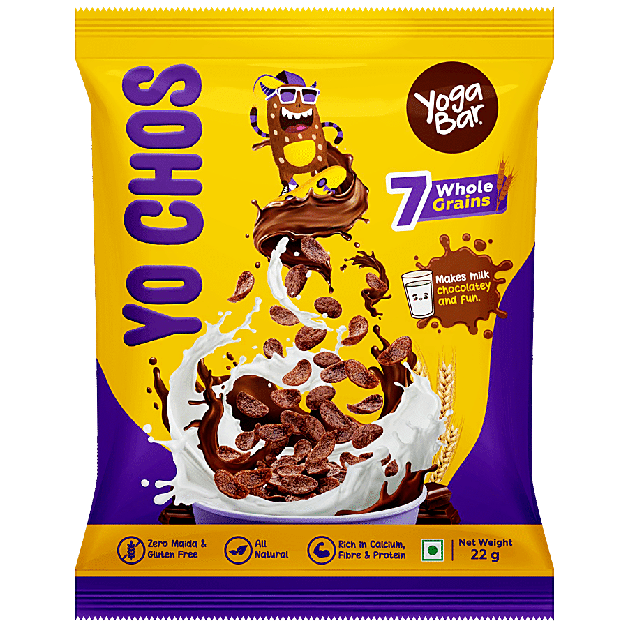 Buy Yoga Bar Yo Chos Choco Cereal - No Maida, Rich In Protein, Gluten Free,  Healthy Breakfast Online at Best Price of Rs 199 - bigbasket