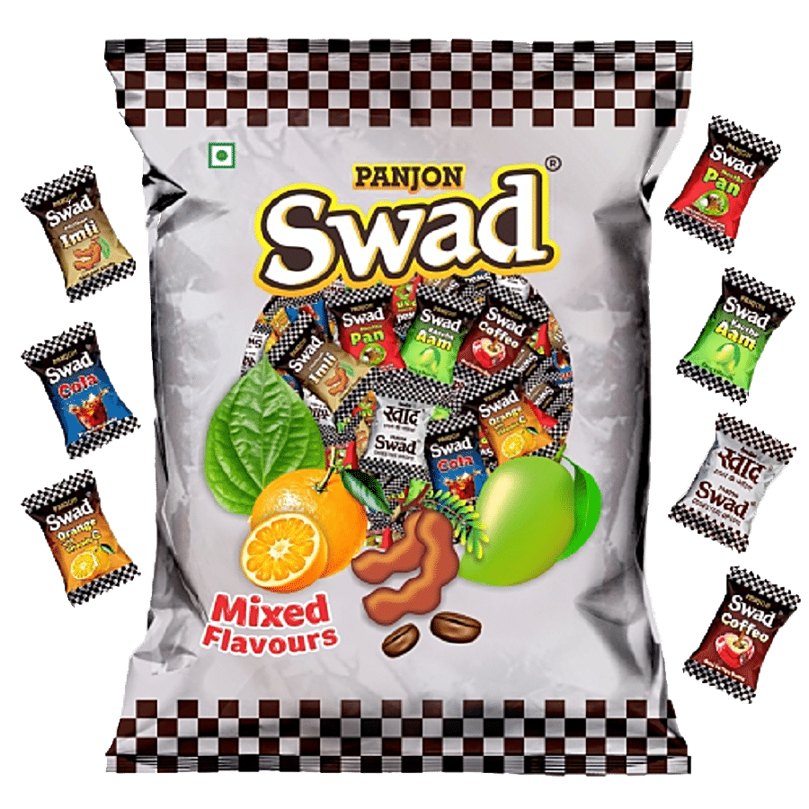Buy Swad Mix Fruit Assorted Candy - Kaccha Aam, Imli, Orange