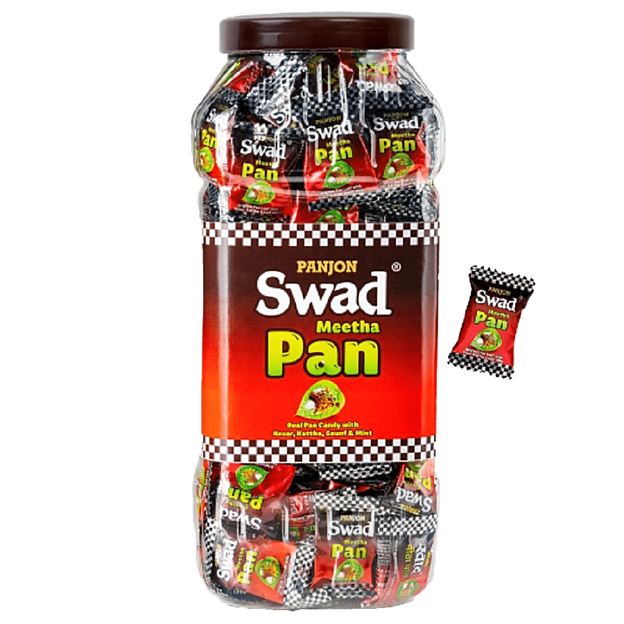 Buy Swad Meetha Pan Paan Candy - Toffee Jar Online at Best Price