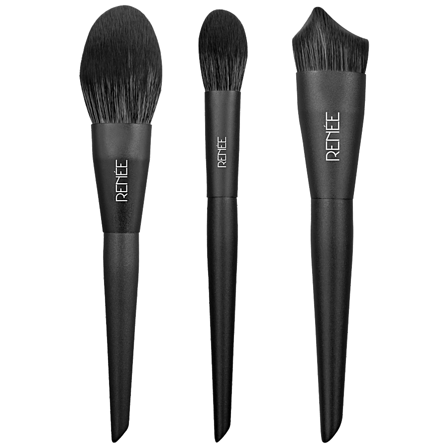 RENEE Makeup Brushes Face Combo-1, Soft Bristles, Made By Experts, 1 pc