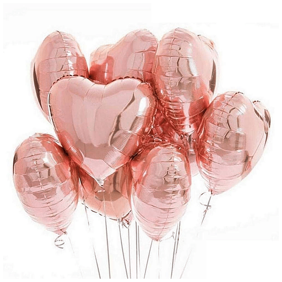 Buy CherishX Heart Shape Foil Balloons - Birthday Decorations