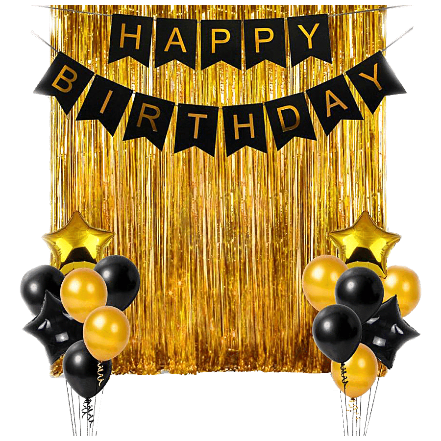 Happy Birthday Letter Shaped Banner For Kids Birthday Decoration