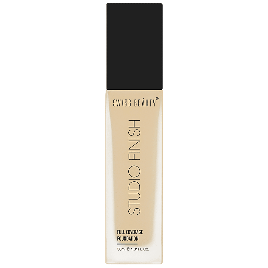 SWISS BEAUTY Foundation (High Coverage) Natural Beige Foundation - Price in  India, Buy SWISS BEAUTY Foundation (High Coverage) Natural Beige Foundation  Online In India, Reviews, Ratings & Features