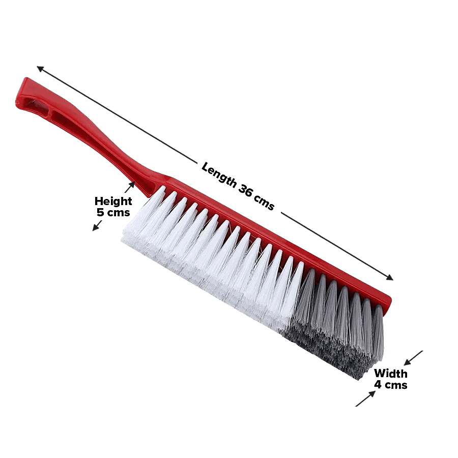Plastic Carpet Cleaning Brush with Long Bristle & Handle – MARKET 99