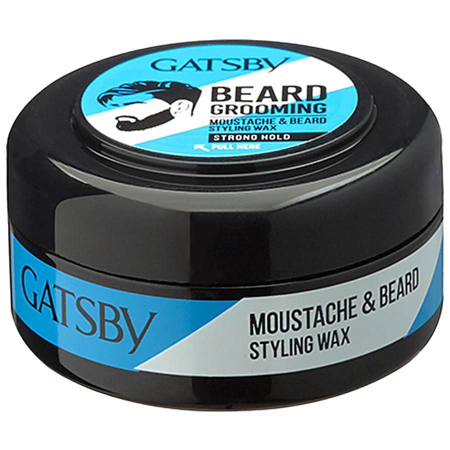 Buy Gatsby Moustache & Beard Styling Wax - For Grooming, Strong Hold Online  at Best Price of Rs 100 - bigbasket