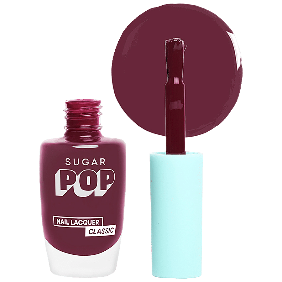 Buy SUGAR POP Nail Lacquer - Classic, Glossy Finish, Rich Pigmentation,  Dries Quickly Online at Best Price of Rs  - bigbasket