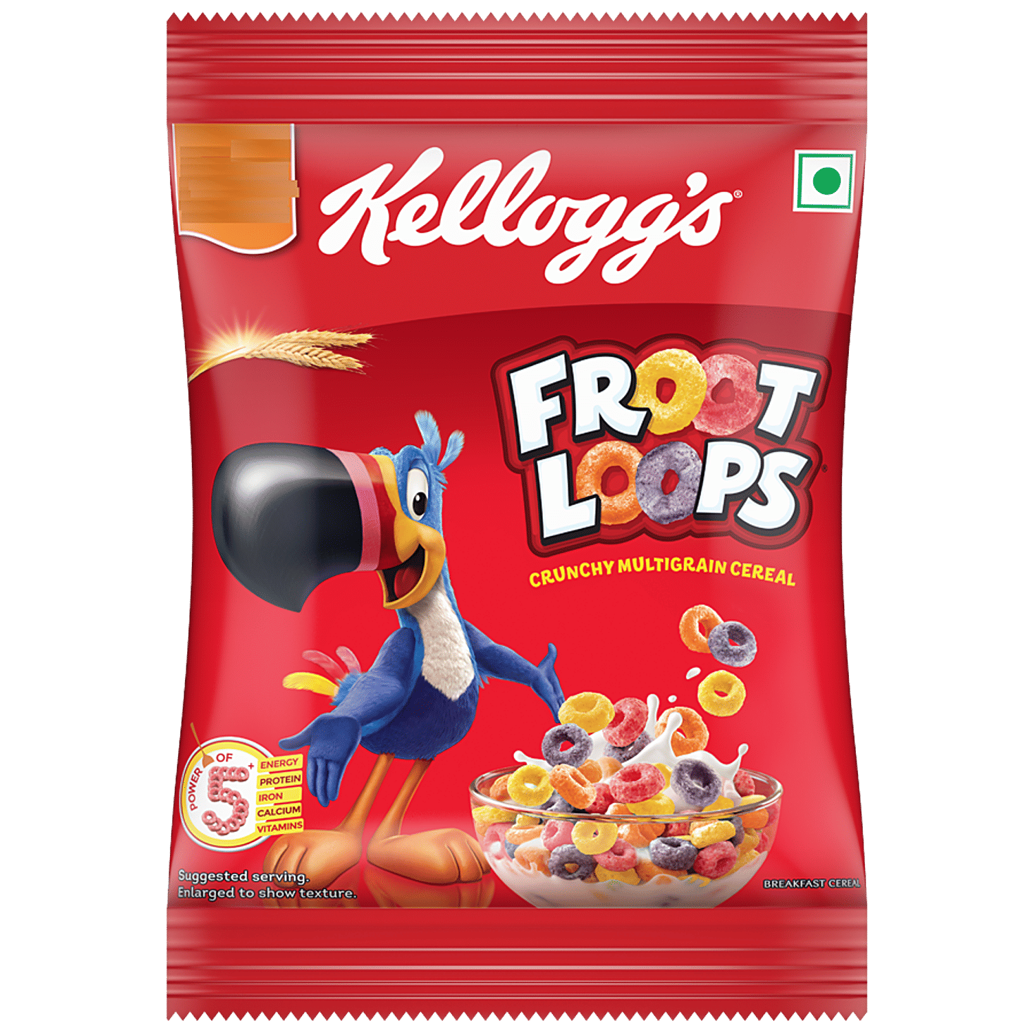 Froot Loops Kellogg's Froot Loops Cereal Single Serve Box 0.95 Oz.