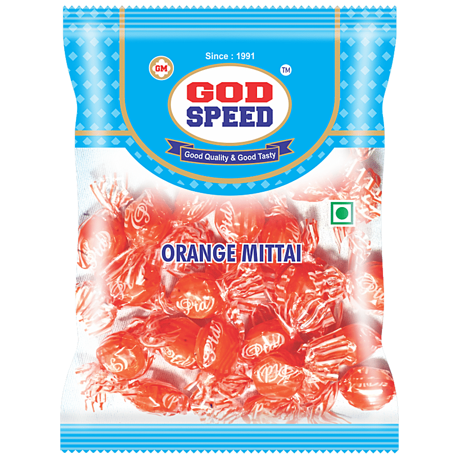 GOD SPEED Orange Mittai - Authentic Flavour, 70 g