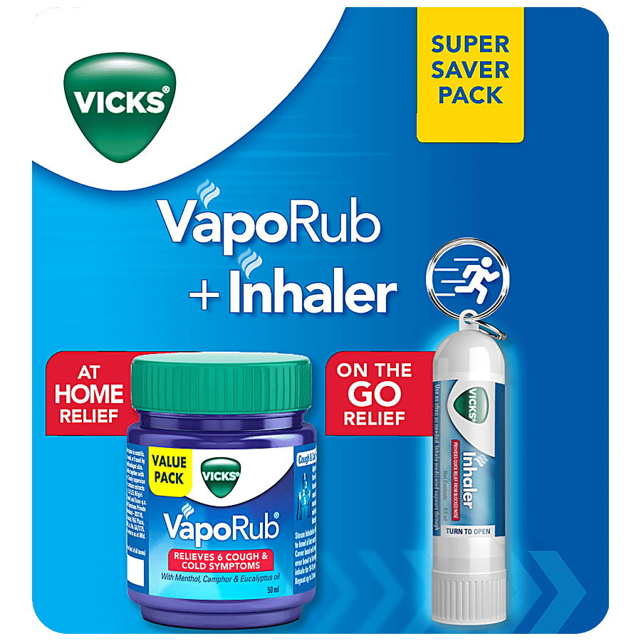 Vicks Inhaler Nasal Stick 0.5ml Set of 12 Free Shipping