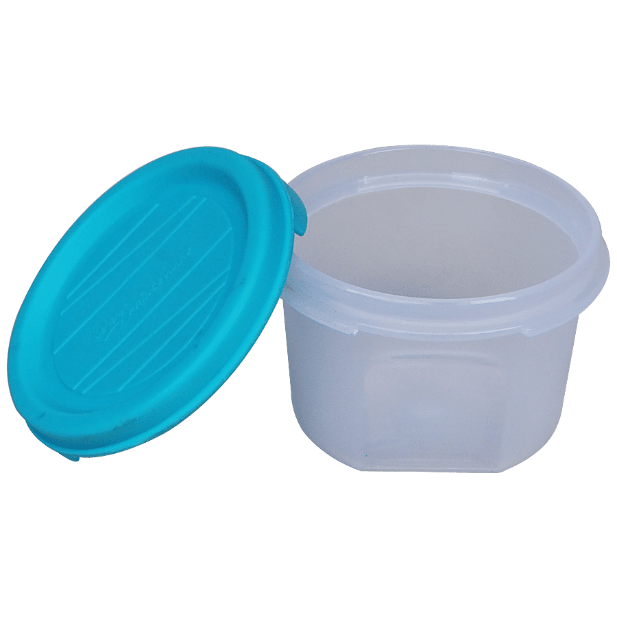 Buy Princeware Easy Store Round Package Container - Plastic, Leak Proof,  BPA Free, Blue Online at Best Price of Rs 39 - bigbasket