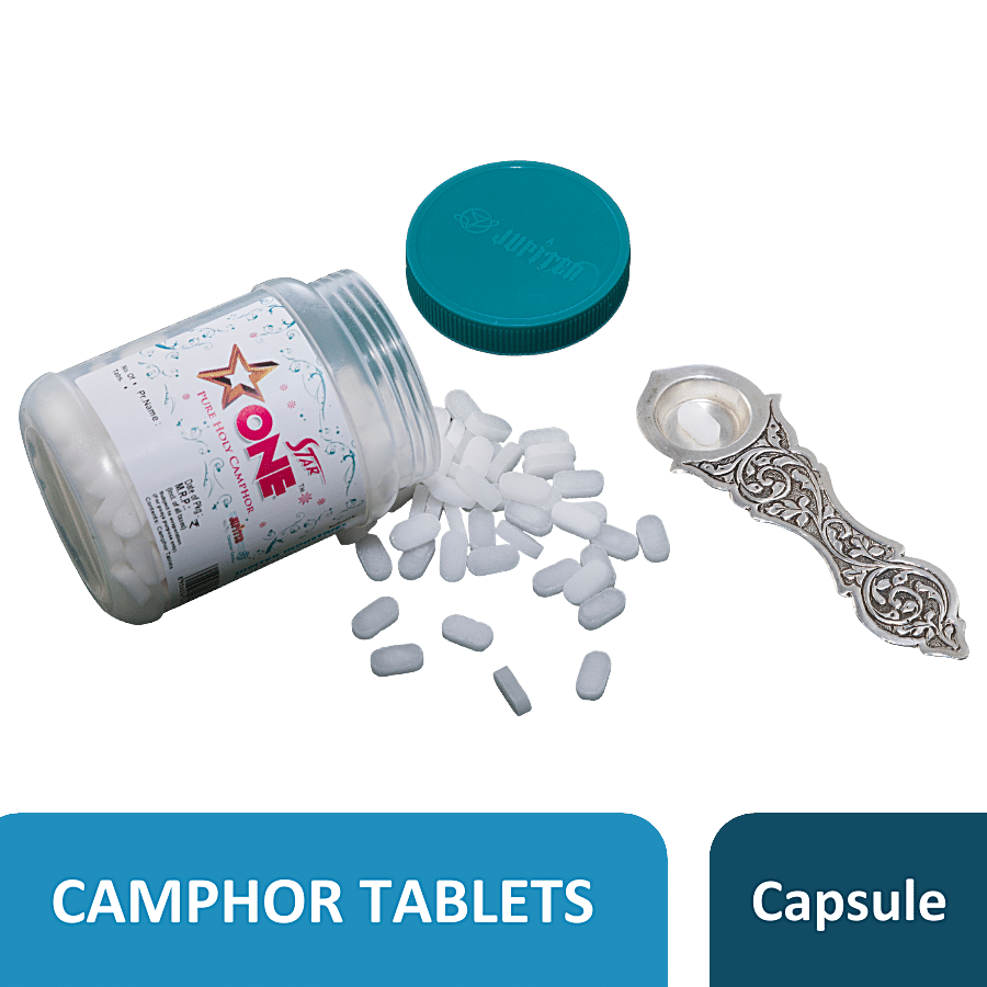 Buy Star One Pure Camphor Tablets - Refreshing Aroma, Leaves No Residue  Online at Best Price of Rs 480 - bigbasket