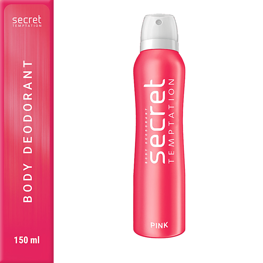 Buy Secret Temptation Pink Body Deodorant - Long-Lasting Fragrance, For  Women Online at Best Price of Rs 179.1 - bigbasket