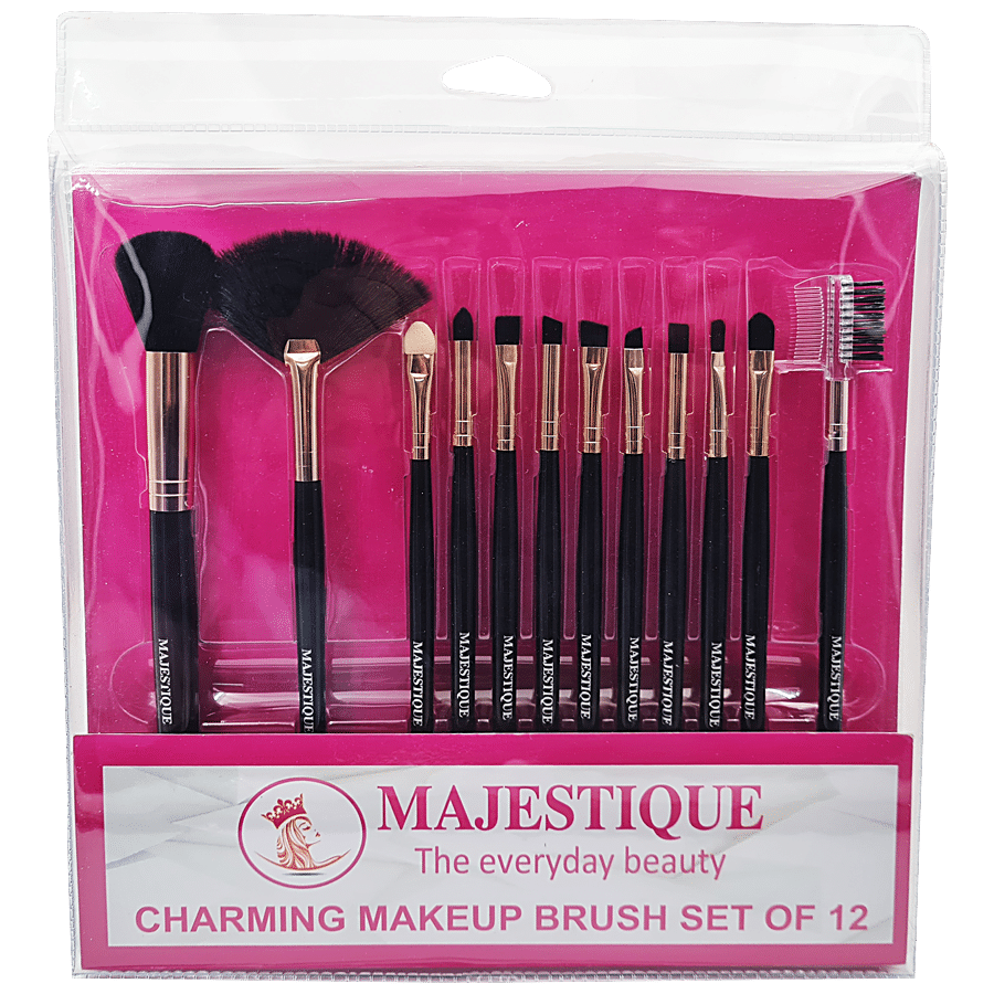 Majestique Makeup Brush Kit Soft
