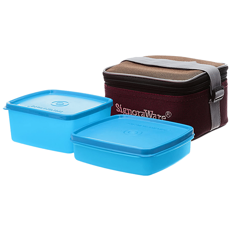 Signora ware Bread Box -Dual Use Bread Holder/Airtight Plastic