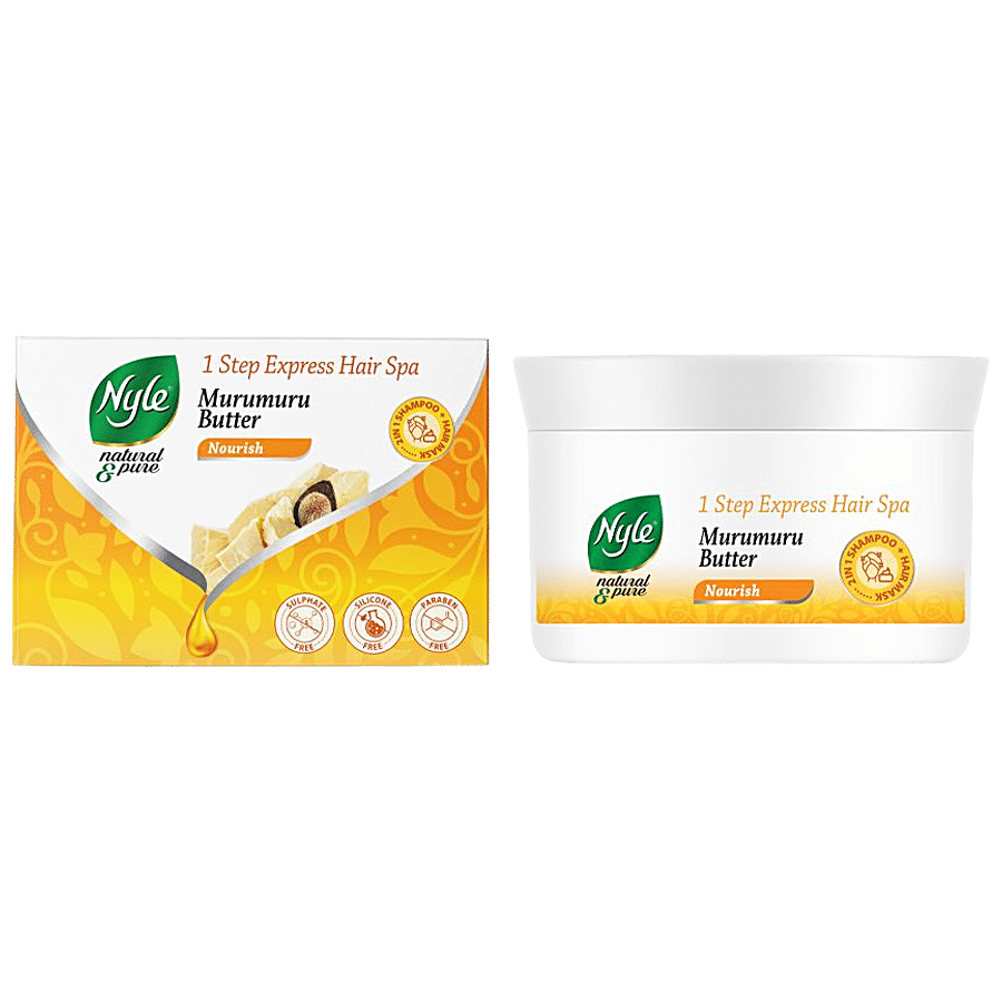 Buy Nyle Natural & Pure 1 Step Express Hair Spa - Shampoo & Mask, With  Murumuru Butter, For Nourished Hair Online at Best Price of Rs  -  bigbasket