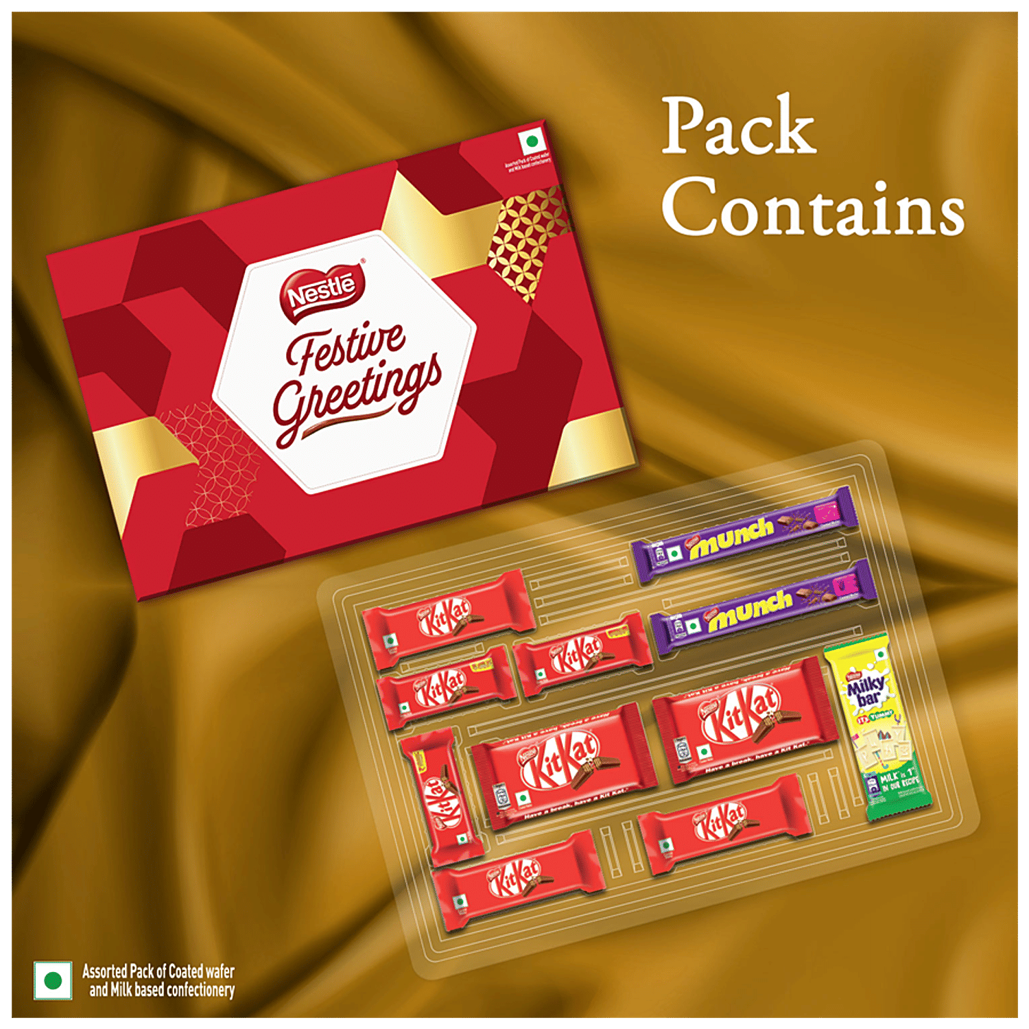 Buy Nestle Festive Greetings Chocolate Gift Pack - KitKat ...