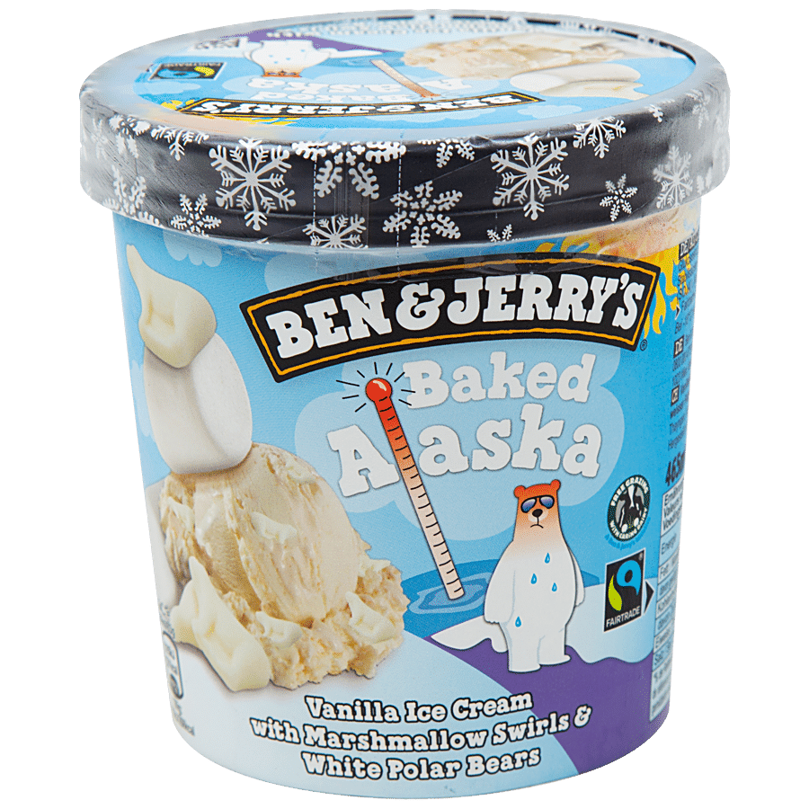 Buy BEN & JERRY'S Baked Alaska Vanilla Ice Cream - With ...